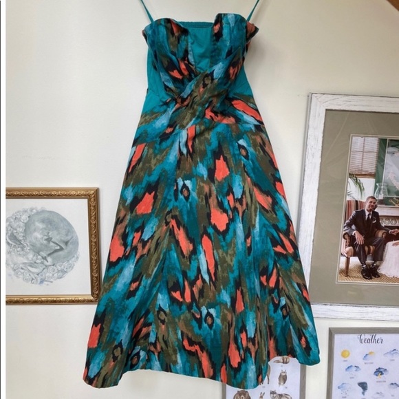 Anthropologie Girls From Savoy Printed Ika… - Picture 2 of 4